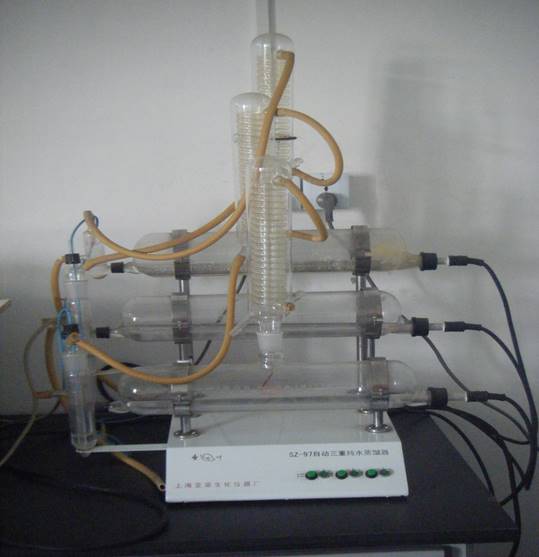 SZ-97A自动三重纯水蒸馏器